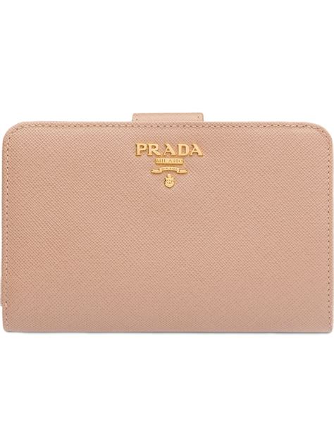 prada medium saffiano leather wallet